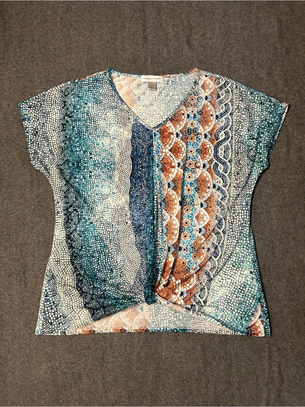 Mosaic Twist Shortsleeve